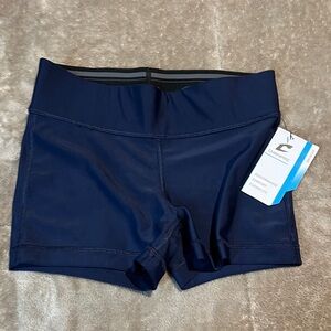 Champion Girls Dark Blue Athletic Shorts
